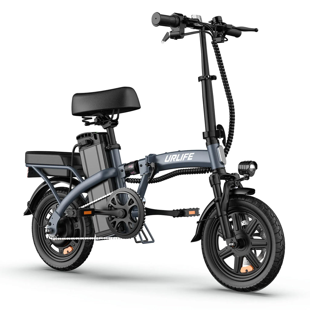 F1L 250W 48V 7.5Ah Foldable 14-Inch All-Terrain Fat Tire E-Mountain Bike