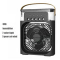 3-in-1 Portable Air Conditioner and Humidifier with LED Night Light and Adjustable Fan for Home and Office Use