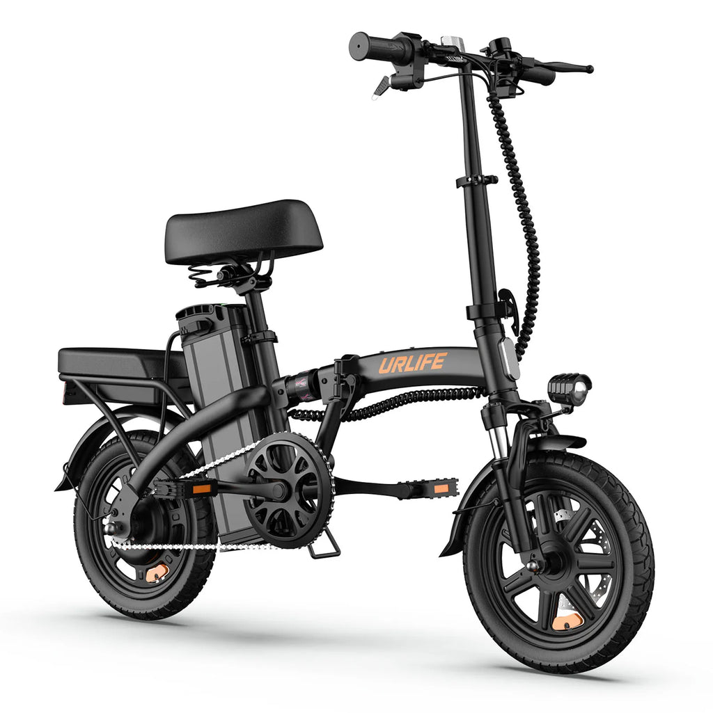 F1L 250W 48V 7.5Ah Foldable 14-Inch All-Terrain Fat Tire E-Mountain Bike